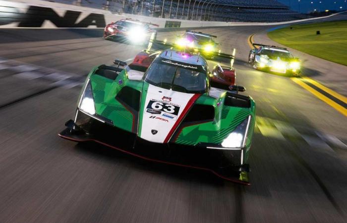 La Lamborghini SC63 affronta la sfida delle 24 ore di Daytona con 2 ex conducenti di F1