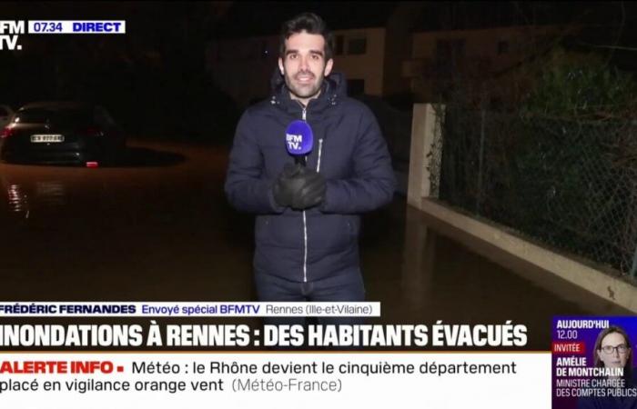 Inondazioni e alluvioni a Rennes: evacuati i residenti