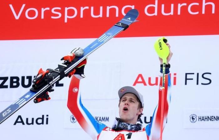 Vincitore di Kitzbühel, Clément Noël diventa il francese più intitolato nella Coppa del Mondo Slalom