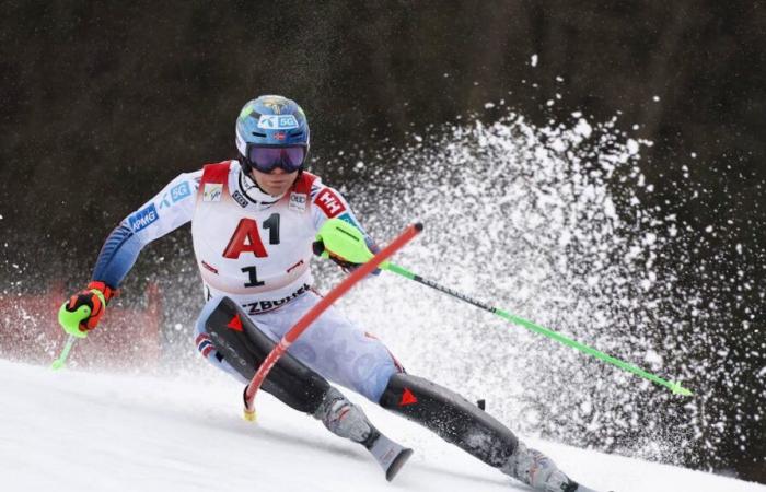 Timon Haugan racconta la prima manche di slalom di Kitzbühel