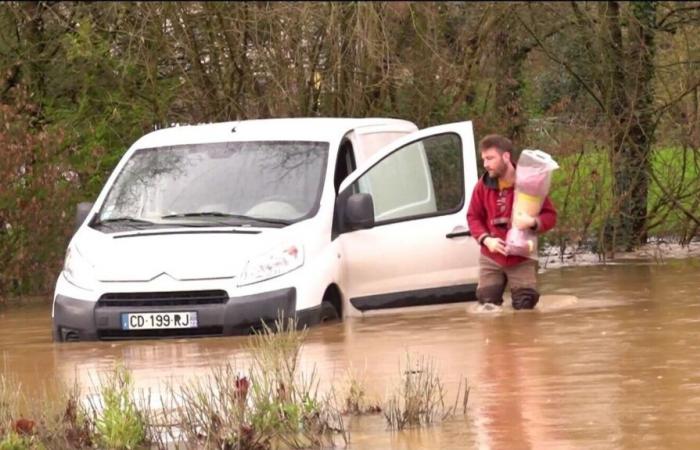 Forti alluvioni nell’ovest della Francia