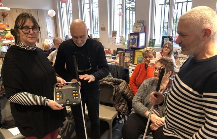 Con i suoi audiolibri, in Braille o in grandi personaggi, la Biblioteca Aigre si mette al servizio dei non vedenti