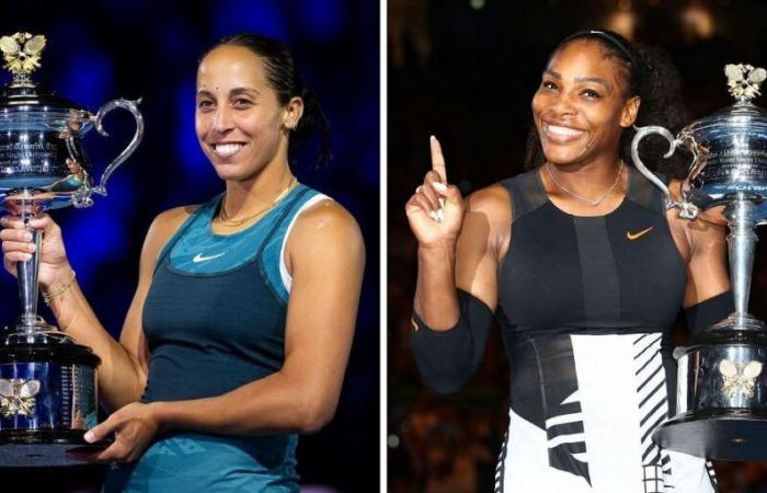 5 donne americane per vincere Australian Open da 2000 piedi. Madison Keys, Serena Williams