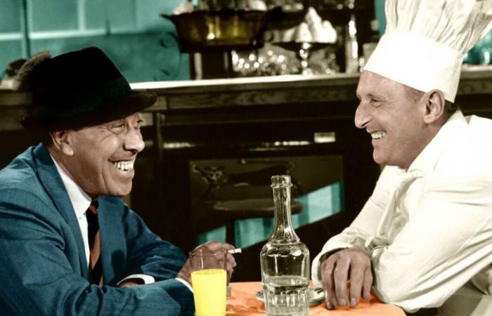 Solo un vero fan di Bourvil sarà in grado di riconoscere (almeno) 8 film in un’unica immagine