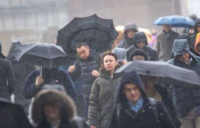 Météo-France colloca nove dipartimenti in venti arancioni o arancione crudo o pioggia rude