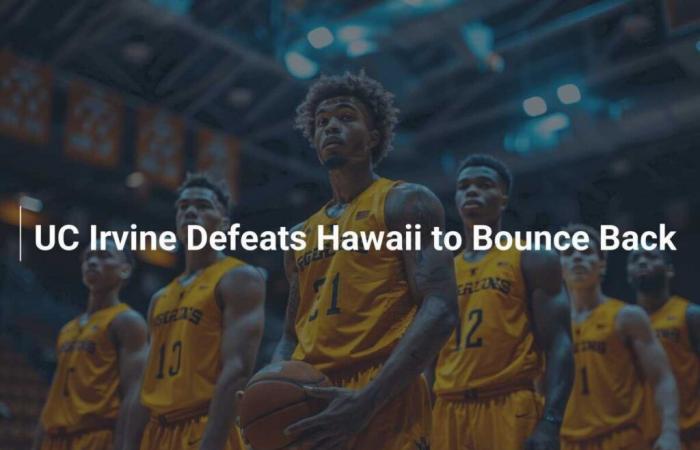 UC Irvine trionfi sulle Hawaii per rilanciare