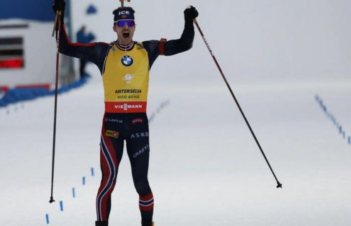 Biathlon. Laegreid vince il processo ad Anterselva e aumenta la sua avanzata come generale