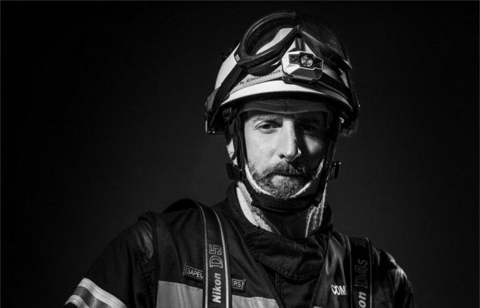 Inondazioni, incendi, incidenti… Negli interventi, questo pompiere professionista è anche fotografo