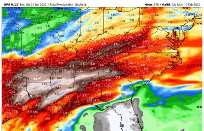 Ingresso in un periodo più caldo e umido in Alabama: il blog sul meteo dell’Alabama