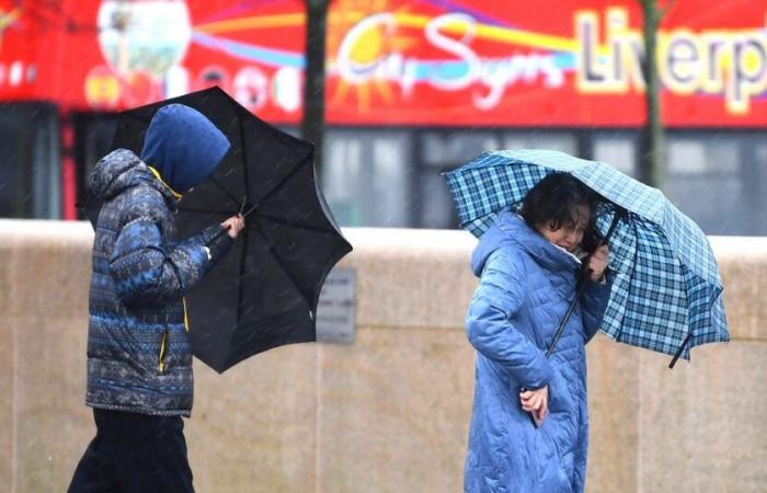 Il Met Office emette un’altra allerta meteo per il Merseyside