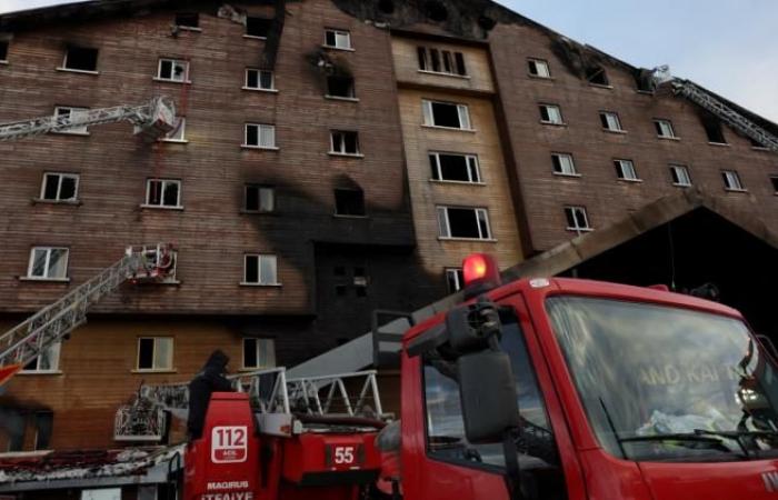 Fuoco sepolto in un hotel a Türkiye: 19 persone imprigionate