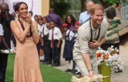 Il principe Harry e sua moglie Meghan visitano la Nigeria