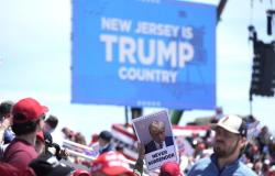 Donald Trump si dirige a Jersey Shore per una manifestazione