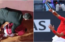 Novak Djokovic dà la notizia dopo essere stato messo KO da una zucca (video)