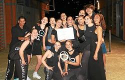 Oro e selezione al concorso europeo per i ballerini di Quiberon di Isabelle Payet