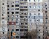 La torre della televisione di Kharkiv distrutta dopo uno sciopero