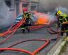 Perpignan: Delicato intervento dei vigili del fuoco su un violento incendio di un veicolo che ha provocato una pericolosa fuga di gas