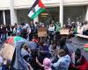 A Sciences Po Paris, i raduni di studenti filo-palestinesi si sono nuovamente dispersi