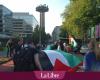 Eurovisione: manifestanti davanti alla RTBF questo giovedì sera, trasmissione interrotta su VRT (FOTO)