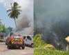 quattro incendi in poche ore in Martinica