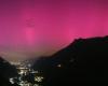 Aurora boreale in Svizzera dopo una tempesta solare