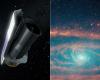 Il telescopio spaziale Spitzer della NASA cattura la polvere che scorre verso il buco nero supermassiccio di Andromeda