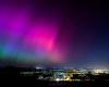 Rara aurora boreale osservata in Francia, dopo un’eccezionale tempesta solare