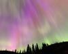 La tempesta solare provoca l’aurora boreale in Canada
