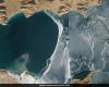La NASA condivide la foto del lago Pangong mezzo ghiacciato scattata dallo spazio