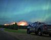 Una città minacciata da un violento incendio boschivo in Canada
