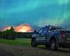 Incendio: una città minacciata da un violento incendio boschivo in Canada