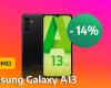 Il prezzo del Samsung Galaxy A13 scende a 89€ ma non durerà