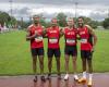 AtleticaGinevra: La staffetta 4x100m maschile manca il bersaglio