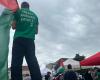 Una marcia per la pace a Gaza tra Beaune e Digione