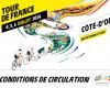 Informazioni sul traffico e sui parcheggi: 6a tappa del Tour de France giovedì 4 luglio da Mâcon a Digione
