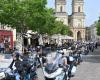 Un corteo di 60 motociclette verso la cattedrale Sainte-Marie: omaggio a Jean-Pierre Bertacco, fondatore di Bielles d’Auch