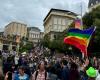 Marcia dell’orgoglio: più di 700 persone si sono riunite a Biarritz