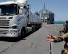 Guerra a Gaza: il molo americano per gli aiuti ai trasporti è stato nuovamente ritirato a causa delle condizioni meteorologiche