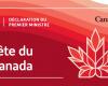 Dichiarazione del Primo Ministro in occasione del Canada Day