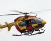 Un uomo di 34 anni trasportato in aereo in gravi condizioni dopo una caduta in moto a Orne