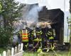 Incendio a Vierzon: un garage in fiamme, ingenti danni materiali