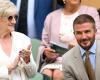 David Beckham fa un’apparizione notevole insieme a sua madre a Wimbledon