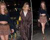 Taylor Swift e Gigi Hadid si godono una serata tra ragazze in abiti coordinati in un ristorante di New York