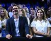 Federer protagonista sugli spalti con la moglie Mirka e l’attrice Anna Wintour alla Laver Cup