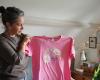 A Neubourg, Amélie Ledoux ha disegnato la t-shirt Pink October 2024