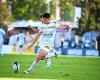 Nolann Le Garrec parla davanti a RC Vannes – Racing 92 a La Rabine