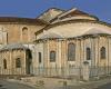 Incendio nella chiesa di Saint-Hilaire a Poitiers