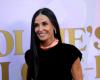 Demi Moore (61 anni), in total look in pelle, è mozzafiato nel suo outfit Celine