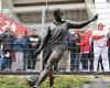 Calcio: il Reims inaugura una statua di Just Fontaine, “figura eterna dello Stade de Reims e della squadra francese”