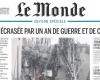 la prima pagina del quotidiano Le Monde ha coperto bene l’anniversario dell’attentato, contrariamente alle critiche